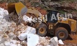 Afşin’de Haziran Ayında Kar Mesaisi: Yayla Yolları İş Makineleriyle Açıldı