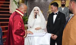 Afşin’de İki Çiftin Nikâhını Başkan Kıraç Kıydı