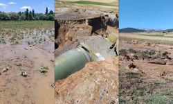Afşin’de Sulama Hattı Patladı: Ahır ve Tarım Arazileri Sular Altında Kaldı