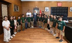 Başkan Görgel, Minik Öğrencileri Ağırladı