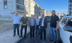 CHP’li Öztunç Elbistan’daki Asfalt Çalışmalarını İnceledi