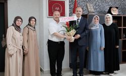 Hafızlık Kız Kur’an Kursu Yönetiminden İl Müftüsü Dr. Güller’e Ziyaret