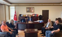 MHP Afşin İlçe Teşkilatından Kaymakam Sarıdoğan’a Ziyaret