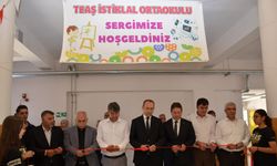 TEAŞ İstiklal Ortaokulu’ndan Yıl Sonuna Yakışır Sergi