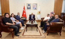 Vali Ünlüer, Kahramanmaraş Tabip Odası Heyetini Ağırladı
