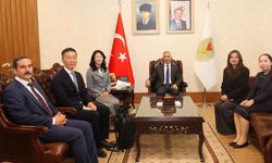 Vali Ünlüer, UNIDO-ITPO Tokyo Heyetini Ağırladı