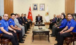 Ceza İnfaz Personelinden Vali Ünlüer’e Ziyaret