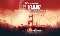 Başkan Görgel’den 15 Temmuz’un 10’uncu Yılında Birlik ve Beraberlik Mesajı