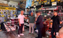 Başkan Kıraç ve Teşkilattan Esnaf Ziyareti