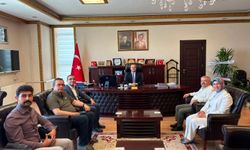 Afşin Kültür Sanat Derneği'nden Kaymakam Arslantürk'e Hayırlı Olsun Ziyareti