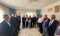 Afşin'de 15 Temmuz Kapsamında Şehit Ailesi ve Gaziye Anlamlı Ziyaret
