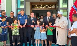 Afşin’de Mevlüt Yunus Gedikbaşı Camii Dualarla Yeniden İbadete Açıldı
