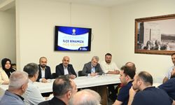 AK Parti Dulkadiroğlu Teşkilatı Yönetim Kurulu Toplantısında Bir Araya Geldi