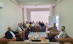 AK Parti Kahramanmaraş İl Başkanı Gül’den Müteahhitler Birliği'ne Ziyaret