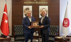 Başkanı Kıraç’tan, Keçiören Belediye Başkanı Özarslan’a Ziyaret