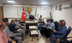 Devlet Hastanesi Personellerinden AK Parti Teşkilatına Ziyaret