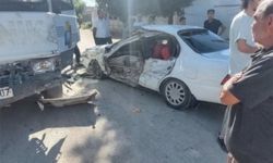 Elbistan'da Otomobil ile Vinç Çarpıştı: 1 Kişi Yaralandı