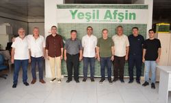 Kahramanmaraş Büyükşehir Gazeteciler Cemiyeti'nden Yeşil Afşin’e Ziyaret