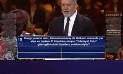 100 Bin TL’lik Kahramanmaraş Sorusu Yarışmacıyı Eledi