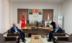 Kaymakam Arslantürk'ten Başkanı Kıraç'a Ziyaret