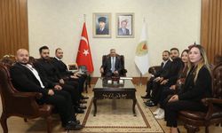 Vali Ünlüer, Makamında Çeşitli Ziyaretçileri Ağırladı
