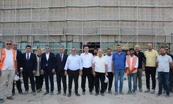 150 Yataklı Afşin Devlet Hastanesi İnşaatında İnceleme