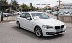 Afşin’de 2014 Model BMW 5 Serisi İcradan Satışa Çıkarıldı