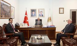 Vali Ünlüer, Pazarcık Kaymakamı Teke ve Başkan İkizer’i Kabul Etti