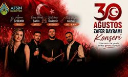 Afşin’de 30 Ağustos Zafer Bayramı Coşkusu Konserle Taçlanacak