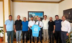 Afşin Spor Yönetiminden Kaymakam Arslantürk’e Ziyaret