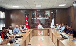 Afşin’de AFAD Koordinasyon Toplantısında Deprem Sonrası Çalışmalar Değerlendirildi