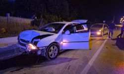 Afşin’de İki Otomobil Çarpıştı: 1 Kişi Yaralandı