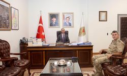 Kahramanmaraş İl Jandarma Komutanı Gemalmaz’dan Vali Ünlüer’e Veda Ziyareti