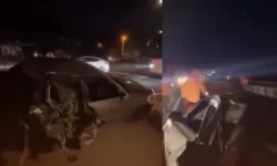 Kontrolden Çıkan Otomobil Kaza Yaptı: 4 Yaralı