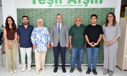 Kaymakam Arslantürk, Yeşil Afşin Gazetesi’ni Ziyaret Etti