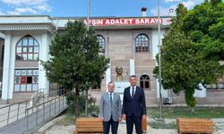 Kaymakam Arslantürk’ten Başsavcı Arık ve Baro Temsilcisi Mert’e İade-i Ziyaret