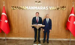 KKTC Meclis Başkanı Öztürkler’den Kahramanmaraş Valisi Ünlüer’e Ziyaret