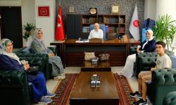 Memur-Sen Kadınlar Komisyonu Başkanı Çiçek’ten İl Müftüsü Güller’e Ziyaret
