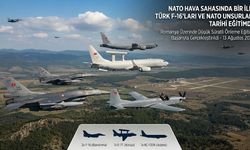 NATO Hava Sahasında Bir İlk! Türk F-16’ları Havalandı, Tarihi Eğitim Gerçekleştirildi