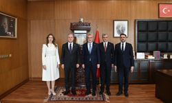 Sadir Durmaz ve MHP heyetinden Başkan Fırat Görgel’e ziyaret