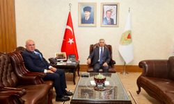 Vali Ünlüer, Ekinözü Belediye Başkanı Vicdan’ı Ağırladı