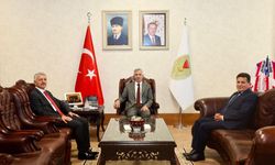 Vali Ünlüer, Milli Eğitim Bakanlığı Müfettişlerini Makamında Ağırladı
