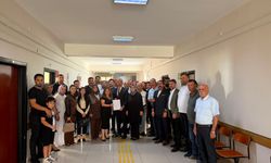 MHP Afşin İlçe Başkanı Kenan Karaağaç Mazbatasını Aldı