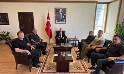 Afşin Kaymakamı Arslantürk’e Ziyaretler Devam Ediyor