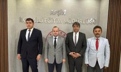 Afşin Kaymakamı Arslantürk’ten İlçe Milli Eğitim Müdürlüğüne Ziyaret