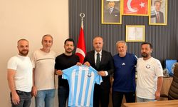 Afşin Spor Yönetimi Başkan Kıraç’ı Ziyaret Etti