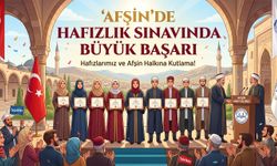 Afşin’de Hafızlık Sınavında Büyük Başarı: 9 Öğrencinin Tamamı Başarılı Oldu