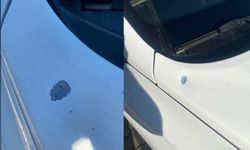 Afşin’de Park Halindeki Araca Yorgun Mermi İsabet Etti