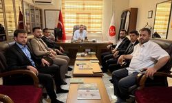 Elbistan Ülkü Ocaklarından İlçe Müftüsü Yusuf Muhammed Yaşar’a ziyaret