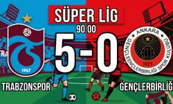Trabzonspor 5-0 Gençlerbirliği! Papara Park’ta gol yağmuru